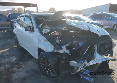 2025 BMW X3 M50 xDrive from USA, damaged, VIN 5UX73GP09S9072719